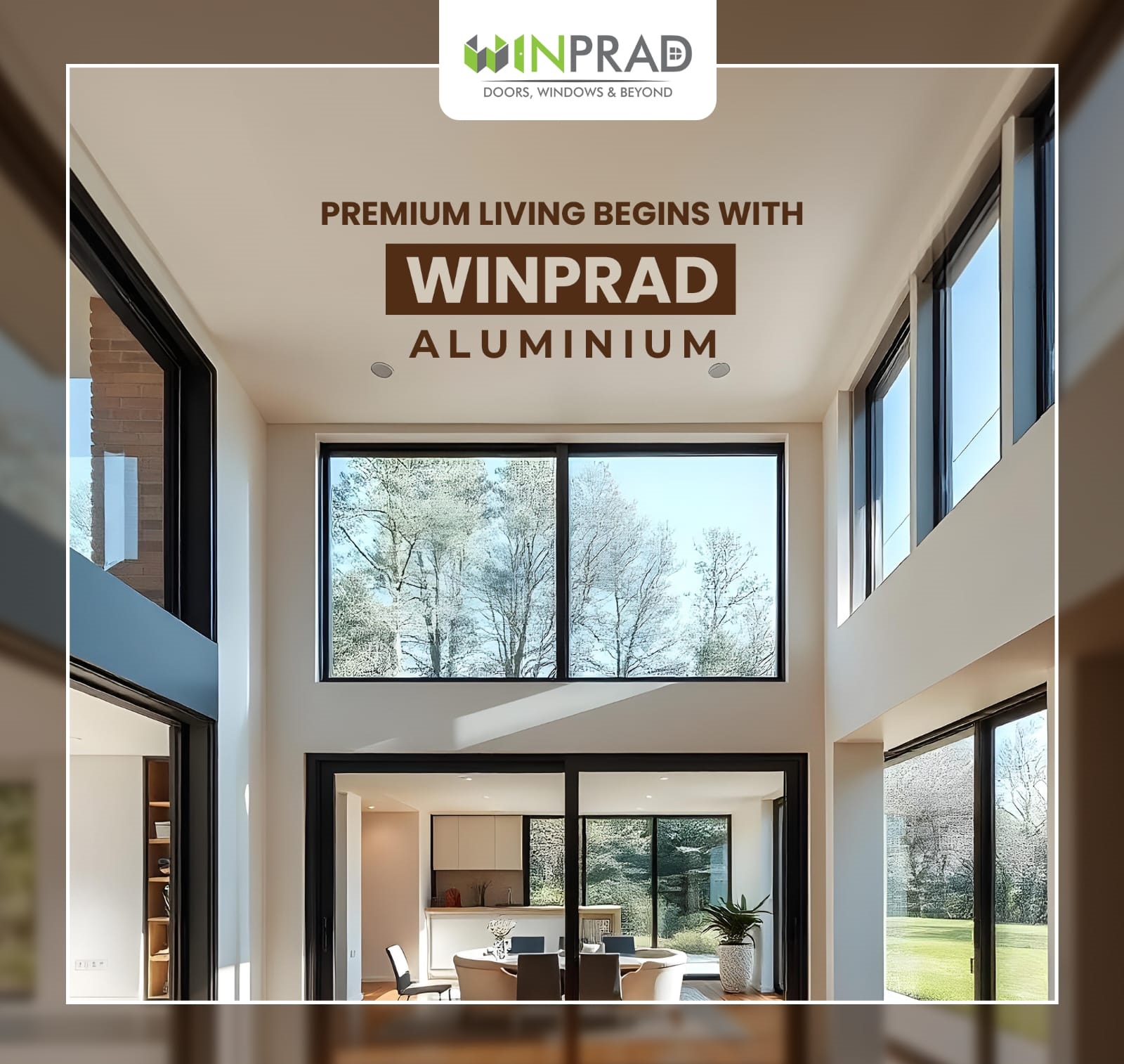 Aluminium Windows Can Enhance the Aesthetic Appeal of Your Home