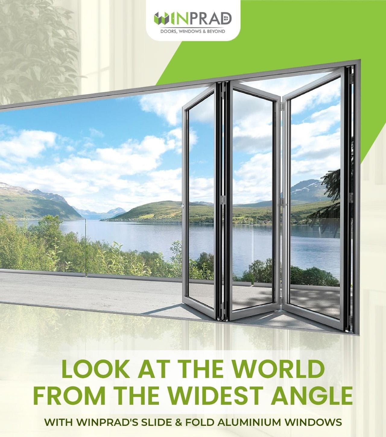Slide & Fold Aluminium Windows